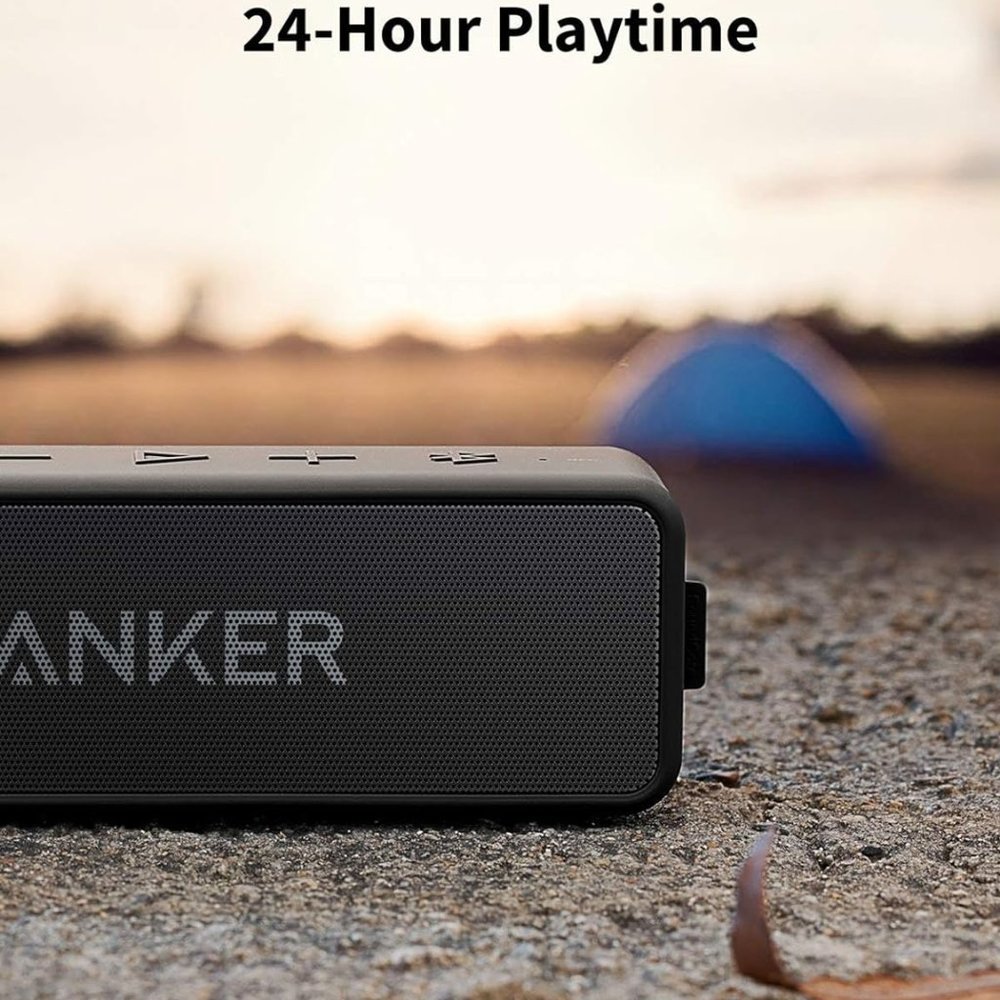Anker Soundcore 2 Portable Bluetooth Speaker with 12W Stereo Sound, Bluetooth 5